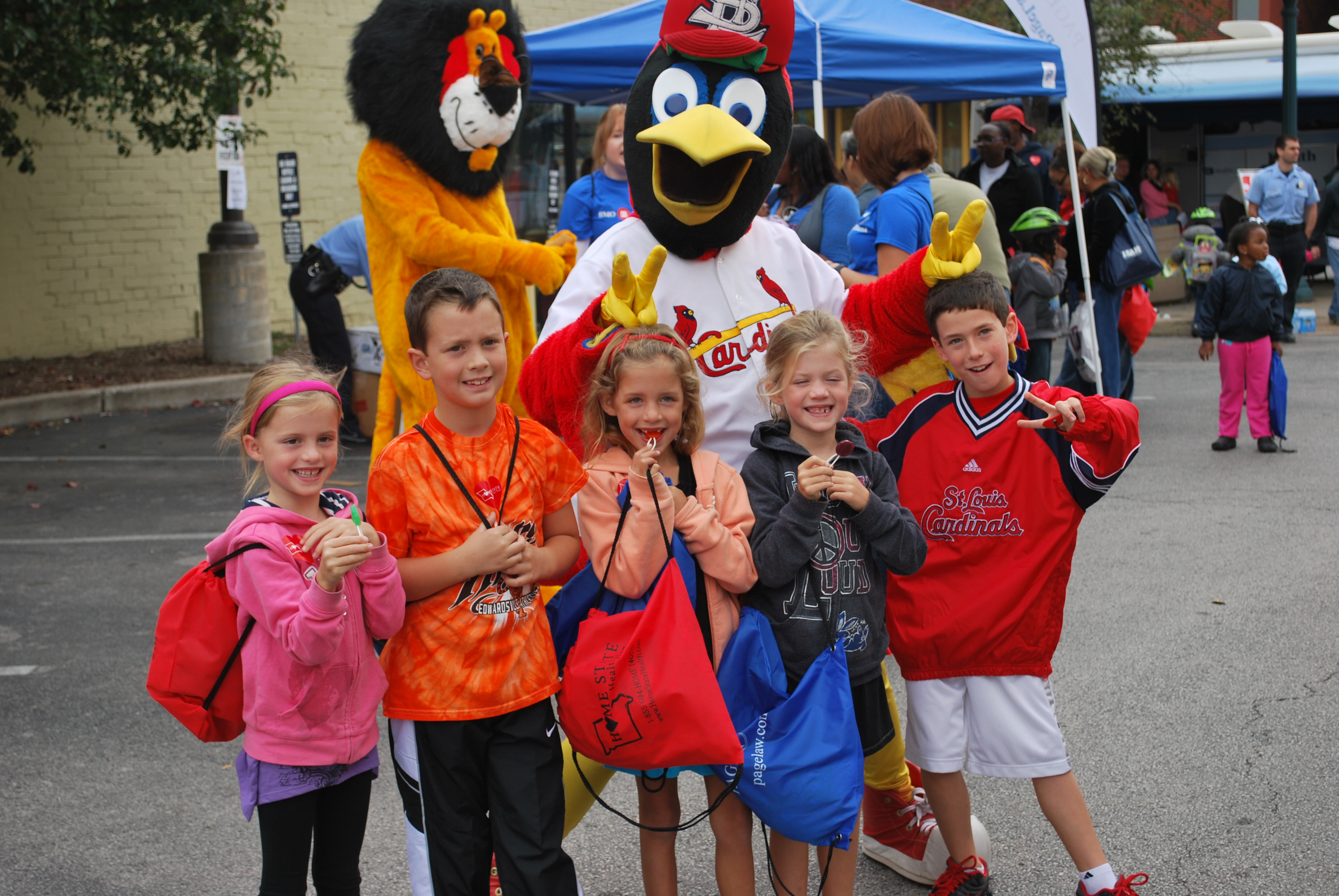 Ride MetroLink with Team Fredbird and Louie to Child Safety Day