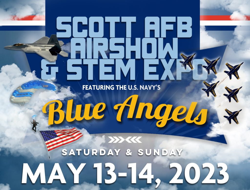 Ride MetroLink to the Scott Air Force Base Airshow on May 13 & 14